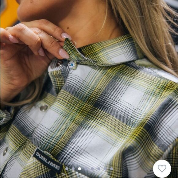 Dixxon Sublime 40Oz To Freedom Pearl Snap Multicolor Plaid Button Closure Shirt - Picture 3 of 14